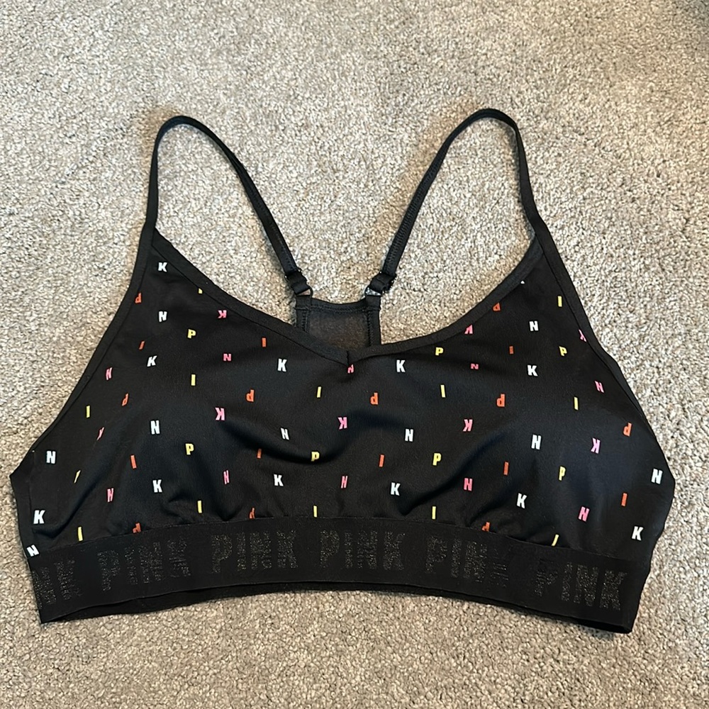 Victoria’s Secret Pink Active Racerback Sports Bra